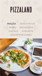 Mobile Screenshot of pizzaland.lt