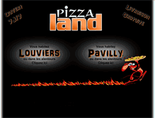 Tablet Screenshot of pizzaland.fr